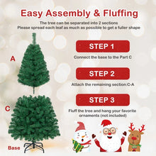 Load image into Gallery viewer, 2024 Christmas Decorations - Christmas Tree with Metal Stand - Suitable for Indoor and Outdoor Use