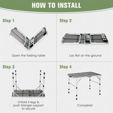 Load image into Gallery viewer, Outdoor Camping Folding BBQ Table, Easy to Assemble and Portable