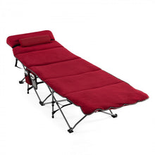 Load image into Gallery viewer, Outdoor Folding Camping Bed with Stretchable Design and Mattress - Suitable for Hiking and Mountaineering