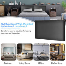 Load image into Gallery viewer, Modern Minimalist Decorative PU Leather Headboard