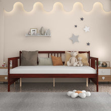 Load image into Gallery viewer, Multifunctional Modern Minimal Wood Sofa Bed Frame Furniture