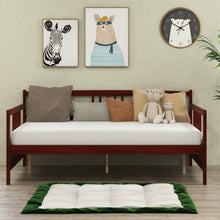 Load image into Gallery viewer, Multifunctional Modern Minimal Wood Sofa Bed Frame Furniture