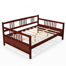 Load image into Gallery viewer, Multifunctional Modern Minimal Wood Sofa Bed Frame Furniture