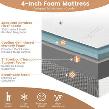 Load image into Gallery viewer, Multifunctional Ergonomic Memory Foam Mattress with Cooling Gel Upgrade