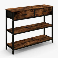 Load image into Gallery viewer, Costway Console Tables for Entryway with 2 Drawers - Suitable for Living Room