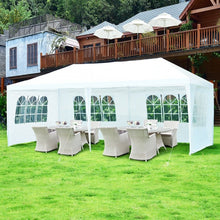 Charger l'image dans la galerie, 10X20 Feet Outdoor Party Tent with Removable Walls and Carry Bag