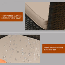 Load image into Gallery viewer, 9-Piece Rattan Outdoor Patio Dining Set with Cushions