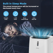 Load image into Gallery viewer, 14000 BTU (ASHRAE) Portable Air Conditioner with App Control