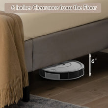 Load image into Gallery viewer, Modern Minimalist Upholstered Bed Frame with Storage Headboard