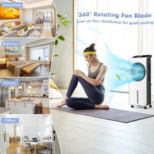 Load image into Gallery viewer, Portable Air Cooler with LED Display and Remote Control, Movable