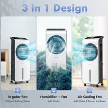 Load image into Gallery viewer, Portable Air Cooler with LED Display and Remote Control, Movable