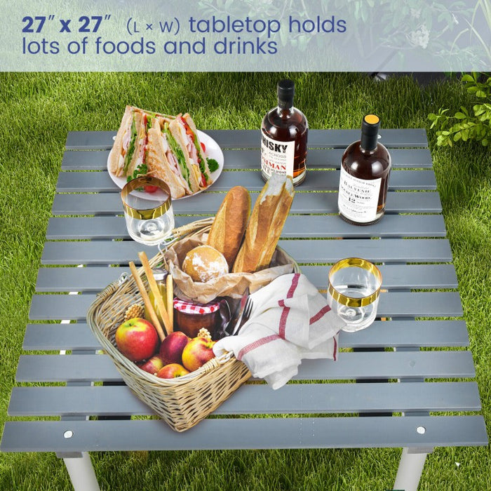 Outdoor Folding Camping Table with Carry Bag - Suitable for Picnics and Hiking