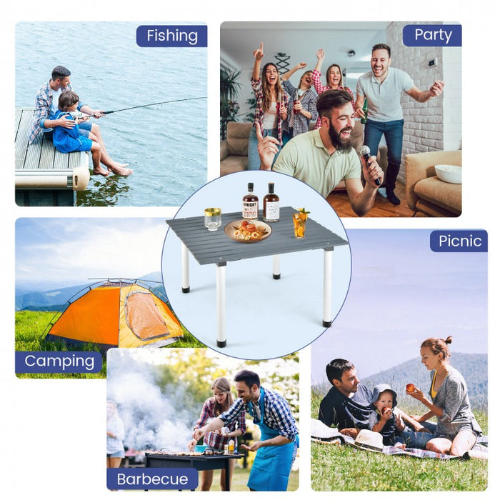 Outdoor Folding Camping Table with Carry Bag - Suitable for Picnics and Hiking