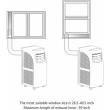 Load image into Gallery viewer, Costway 9000 BTU Portable Air Conditioner with LED Display
