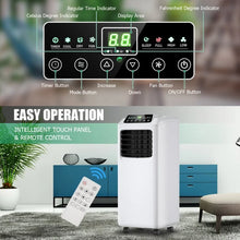 Load image into Gallery viewer, Costway 9000 BTU Portable Air Conditioner with LED Display