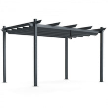 Load image into Gallery viewer, 10 x 13 Ft Outdoor Aluminum Retractable Canopy Gazebo Shade Structure