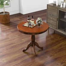 Load image into Gallery viewer, Costway Vintage Round Dining Room Tables Coffee Table - Suitable for Restaurant and Cafe