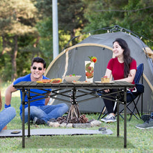 Charger l'image dans la galerie, Outdoor Camping Aluminum Folding Table for 4-6 People, Easy to Carry