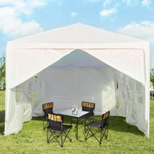 Load image into Gallery viewer, 10 x 30 Ft Outdoor Canopy Tent with 2 Entrances and 6 Removable Side Walls