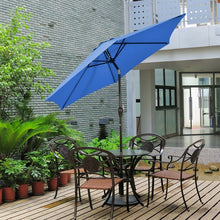 Charger l'image dans la galerie, 9 Ft Outdoor Patio Umbrella, Adjustable Tilt, Wind-Resistant, Sturdy
