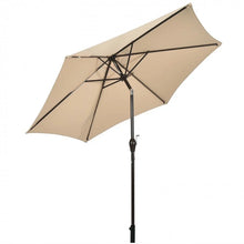 Charger l'image dans la galerie, 9 Ft Outdoor Patio Umbrella, Adjustable Tilt, Wind-Resistant, Sturdy