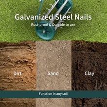 Charger l'image dans la galerie, 40-Inch Push Walk-Behind Lawn Aerator for Outdoor Garden