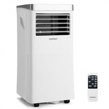 Load image into Gallery viewer, 10000 BTU White Portable Air Conditioner with Dehumidifier
