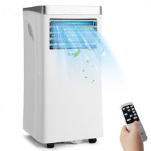 Load image into Gallery viewer, 10000 BTU White Portable Air Conditioner with Dehumidifier