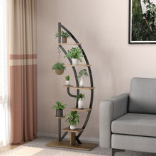 Load image into Gallery viewer, 6-Tier Living Room Storage Shelf for Plants, Decor, and Display