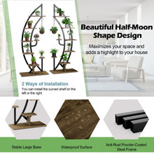 Load image into Gallery viewer, 6-Tier Living Room Storage Shelf for Plants, Decor, and Display