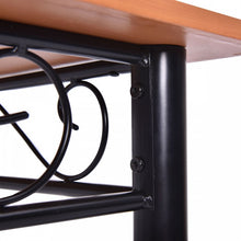 Load image into Gallery viewer, Modern 5-Piece Dining Room Table and Chairs Set with Rectangular Table and 4 Padded Chairs - Suitable for Restaurant