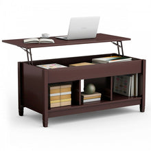 Load image into Gallery viewer, Modern Indoor Hidden Storage Coffee Table with Lift-Top