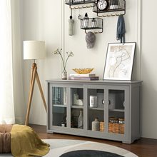 Load image into Gallery viewer, Modern Minimalist Buffet Cabinet with Sliding Doors