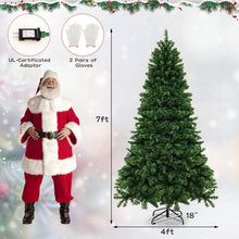 Load image into Gallery viewer, Christmas Tree with Hinged Frame and LED Lights - Suitable for Christmas Decorations and Parties