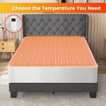 Load image into Gallery viewer, Adjustable Temperature Electric Mattress Pad, Machine Washable for Bedroom