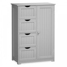 Charger l'image dans la galerie, Multipurpose Storage Cabinet with 4 Drawers, Wooden