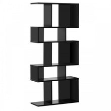 Load image into Gallery viewer, 5-Tier Modern Minimalist Geometric Bookshelf Storage Display Cabinet