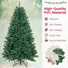 Load image into Gallery viewer, 6-Foot Artificial Christmas Tree for Christmas Decorations - Suitable for Apartments, Stores, and Holiday Displays