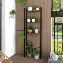 Load image into Gallery viewer, 3-Tier Freestanding Bathroom Storage Rack Above Toilet