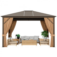 Load image into Gallery viewer, Costway 12x10 ft Outdoor Canopy Gazebo Tent - Suitable for Garden, Camping, Weddings, and Parties