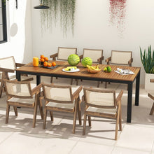 Charger l'image dans la galerie, Outdoor Patio Garden 8-Person Dining Table