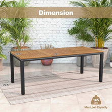 Charger l'image dans la galerie, Outdoor Patio Garden 8-Person Dining Table