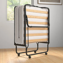 Load image into Gallery viewer, Portable Foldable Bed with Memory Foam Mattress