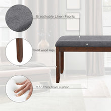 Load image into Gallery viewer, Modern Entryway Shoe Bench with Soft Cushion