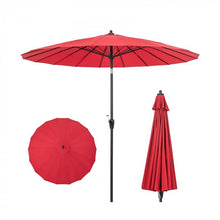 Load image into Gallery viewer, 9ft Outdoor Pool Patio Umbrella Patio Furniture