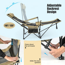 Load image into Gallery viewer, Outdoor Portable Folding Camping Chair - Adjustable Backrest - Suitable for Fishing, Picnics, and Hiking