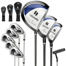 Charger l'image dans la galerie, 9-Piece Beginner Golf Club Set - Aluminum Alloy Shafts, Great Gift