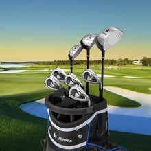 Charger l'image dans la galerie, 9-Piece Beginner Golf Club Set - Aluminum Alloy Shafts, Great Gift