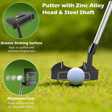 Charger l'image dans la galerie, 9-Piece Beginner Golf Club Set - Aluminum Alloy Shafts, Great Gift