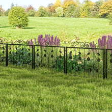 Load image into Gallery viewer, Decorative Metal Panel Fence for Outdoor Garden